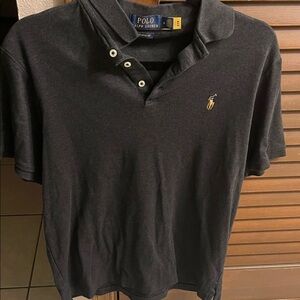 Polo by Ralph Lauren Men's Black Polo Shirt
